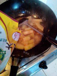 家常菜肥肉炒冬瓜
