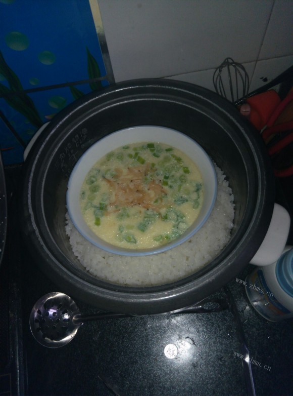 香喷喷的炖鸡蛋