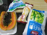 木瓜奶昔做法图解1)