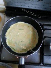 自己做的西葫芦鸡蛋煎饼做法图解6)