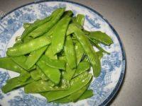 家常菜培根荷兰豆做法图解2)