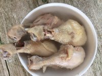 热腾腾的凉拌鸡丝做法图解7)