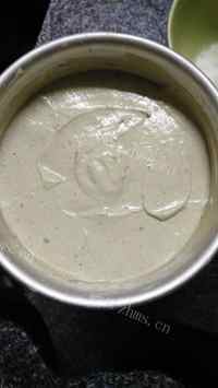 西式甜品和风抹茶慕斯做法图解6)