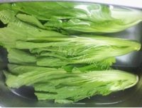 家常菜清炒芥菜做法图解1)
