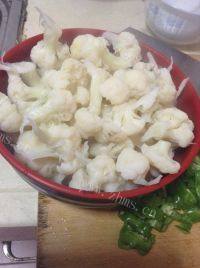 家常菜豉香花菜做法图解3)