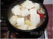 明太鱼炖豆腐做法图解5)