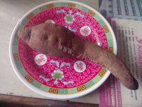 自制炸紫薯条做法图解1)