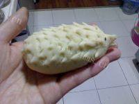 自制刺猬豆沙包