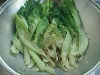自己做的蚝油生菜做法图解5)