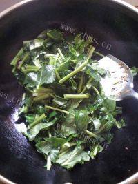 家常菜清炒苔菜做法图解4)
