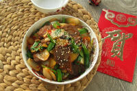 家常菜回锅牛肉