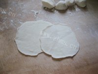 自制牛肉馅饼做法图解3)