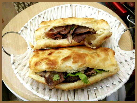 特下饭的驴肉火烧