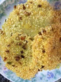 香脆的脆香锅饼做法图解5)
