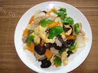 清香木须肉做法图解7)