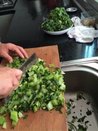 美味的芥菜饭做法图解1)