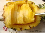 菠萝滑牛肉做法图解2)