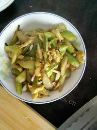 家常菜丝瓜炒蛋