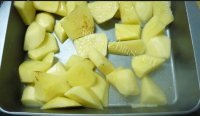 香软的百里香芝士烤土豆做法图解5)