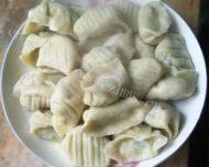 自己做的牛肉大葱水饺