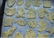 黑芝麻咸香饼干
