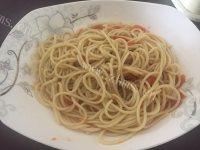 西红柿鸡蛋凉面做法图解5)