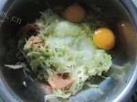 口感丰富的角瓜鸡蛋饼做法图解2)
