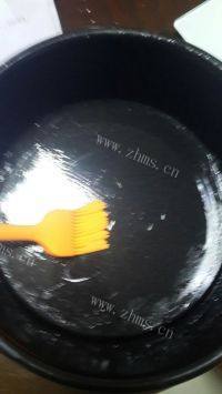 自己做的酸奶蛋糕做法图解8)