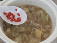 家常菜牛肉白菜煲做法图解11)