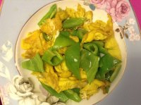 家常菜青椒炒蛋