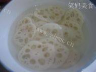 酸辣藕片做法图解3)