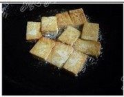 家常菜白菜烩脆皮豆腐做法图解1)