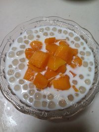 美味佳肴般的芒果西米露