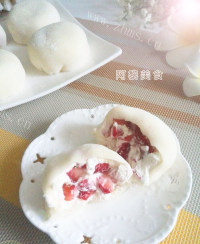 美味的雪媚娘做法图解8)