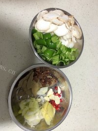 美味青椒杏鲍菇焖鸭做法图解1)