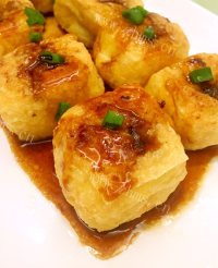 家常菜油豆腐酿肉