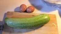 家常菜茭瓜炒鸡蛋做法图解1)