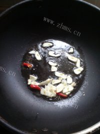 家常菜香菇炒油菜做法图解3)