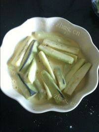 自制糖醋茄子做法图解4)