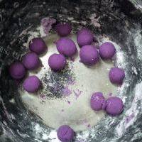 健康美食之紫薯汤圆的做法图解六
