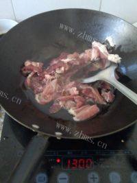 美味的香辣肉片做法图解3)