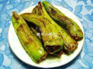 家常菜煎酿青椒