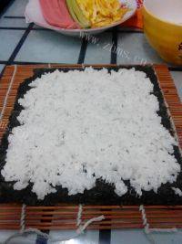紫菜卷饭做法图解9)