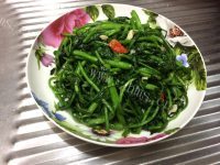 蒜蓉西洋菜做法图解5)