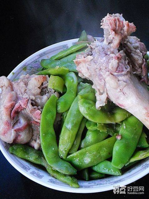 棒骨炖豆角