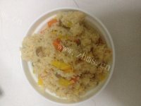 DIY羊肉抓饭做法图解8)