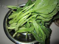 虾米油菜做法图解1)
