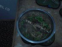 爽滑的牛肉粉丝汤做法图解11)