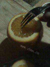 自制盐蒸橙做法图解4)