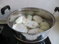 家常肉末蒸茄子做法图解3)